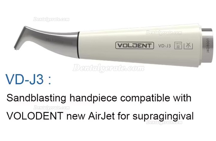 VolDent AirJet2S dentale airflow pulver (supragingival + supragingivales handst&uuml;ck)
